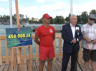 Marszałkowskie wsparcie bezpieczeństwa nad wodą