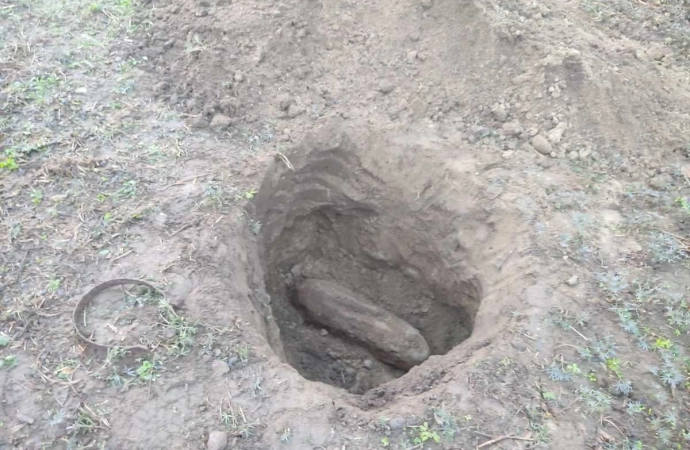 Bomba lotnicza została znaleziona w Gołdapi.