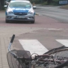 Potrącił rowerzystkę na przejściu