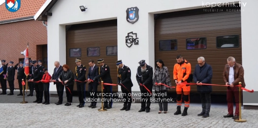 OSP w Bisztynku z wyremontowaną remizą