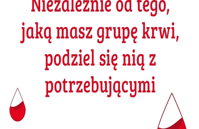 Regionalne Centrum Krwiodawstwa i Krwiolecznictwa w Olsztynie apeluje o oddawanie krwi.