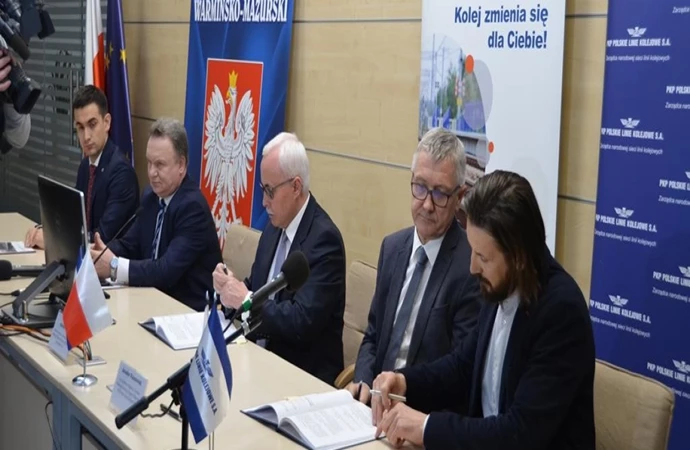 PKP PLK podpisały umowę na rewitalizację linii kolejowej Olsztyn – Gutkowo.