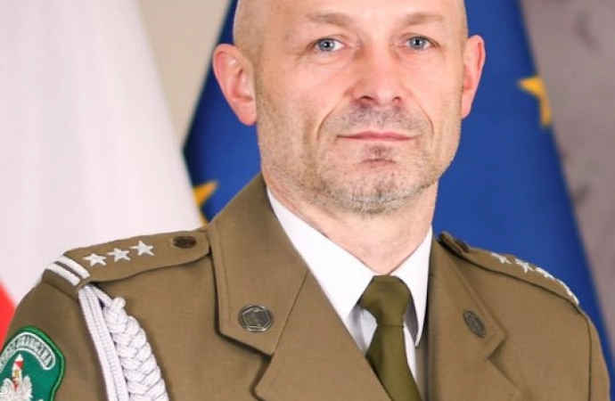 Komendant Warmińsko-Mazurskiego Oddziału Straży Granicznej otrzymał stopień generalski.
