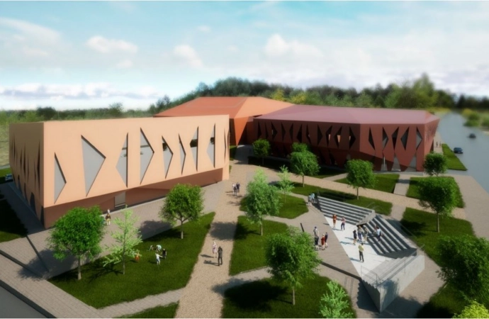 Powiat olsztyński ogłosił drugi przetarg na budowę Centrum Kultury i Edukacji Muzycznej w Wadągu.