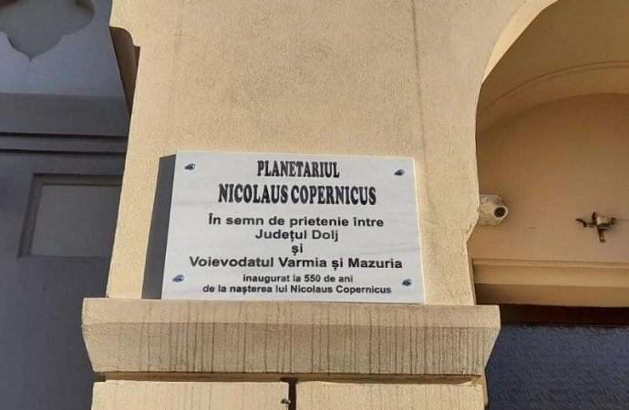 Planetarium w rumuńskiej Krajowej otrzymało imię wielkiego astronoma.