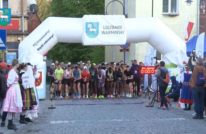 LIDZBARK WARMIŃSKI BIEGA NOCĄ
