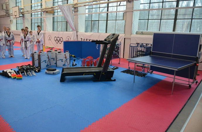Nowe wyposażenie trafiło do Szkoły Mistrzostwa Sportowego w Olsztynie.