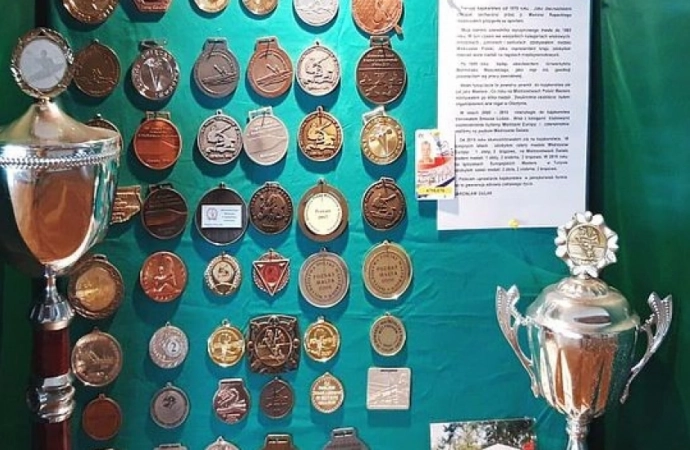 Olsztyńskie Muzeum Sportu wzbogaciło się o medale i puchary kajakarza Jarosława Gulaka.