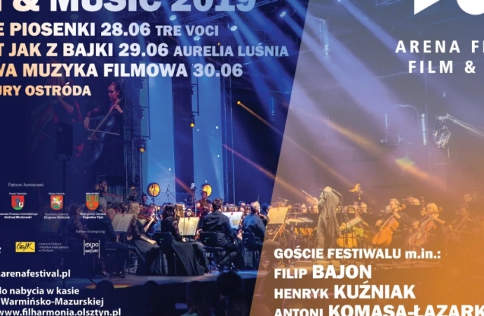 W Ostródzie w piątek rusza Arena Festival Film & Music 2019.