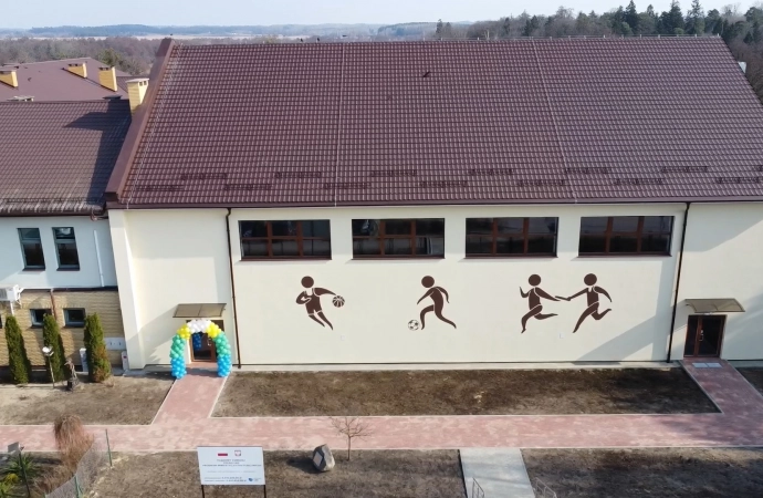 NOWA SALA SPORTOWA W SORKWITACH