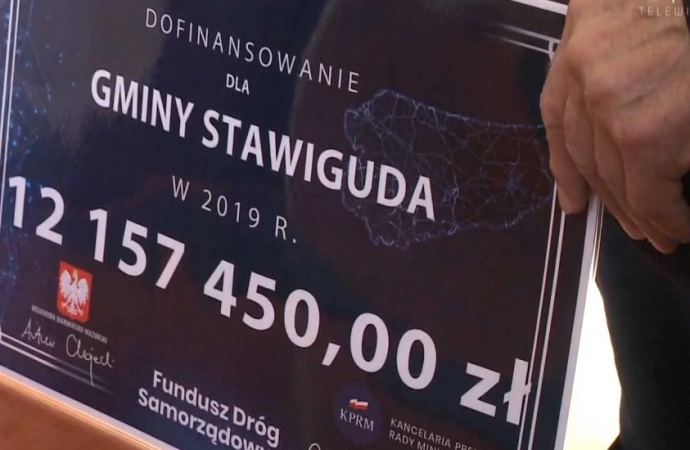 Nowe drogi gminy Stawiguda