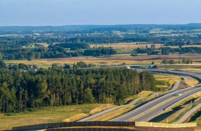 Kierowcy dostali nowe 23 kilometry drogi ekspresowej niedaleko Ełku.