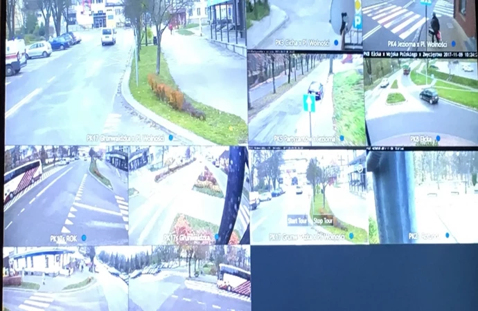 W Olecku uruchomiono kamery monitoringu. Zwiększą bezpieczeństwo mieszkańców.