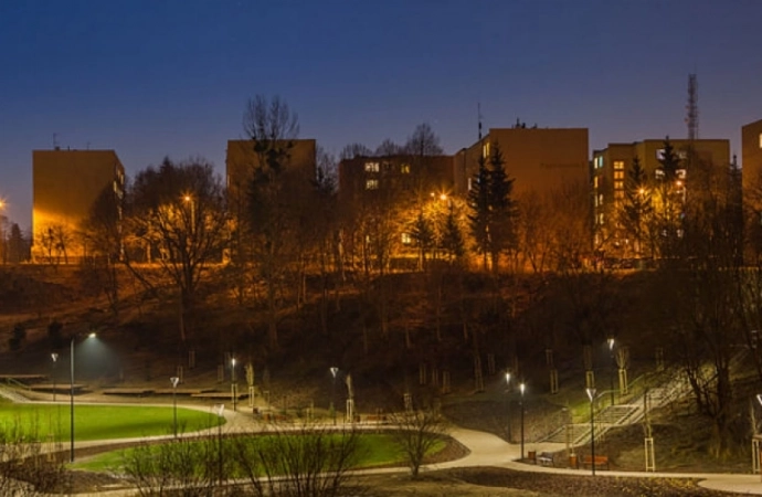 Olsztyn wygrał konkurs na Najlepiej oświetlone miasto w 2017 roku.