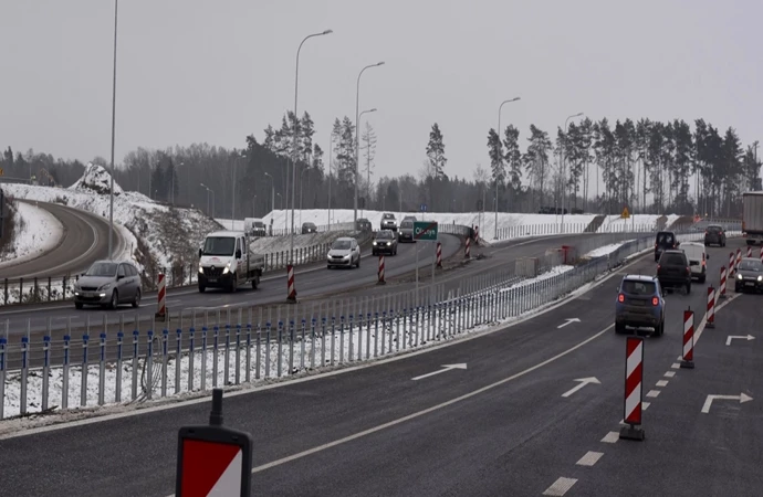 Drogowcy udostępnili kierowcom węzeł Olsztyn – Wschód na obwodnicy miasta.