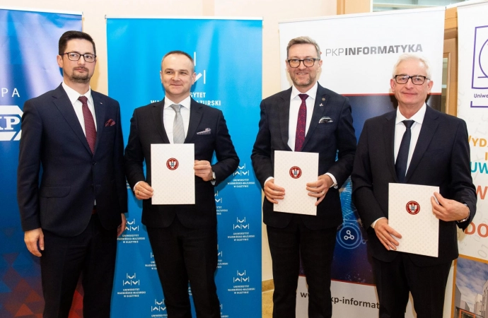 PKP SA i PKP Informatyka podpisały umowę o współpracy z Uniwersytetem Warmińsko-Mazurskim.