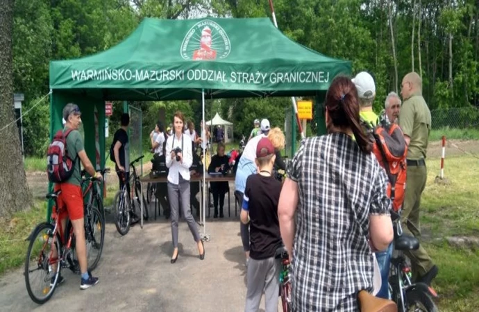 60 rowerzystów wzięło udział w polsko-rosyjskim rajdzie rowerowym.