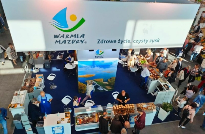 W Poznaniu odbyły się Targi Smaków Regionów. Nie zabrakło wystawców z Warmii i Mazur.