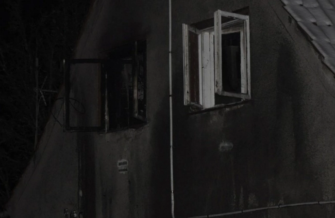 55-letni mężczyzna zginął w pożarze domu w Gołdapi.