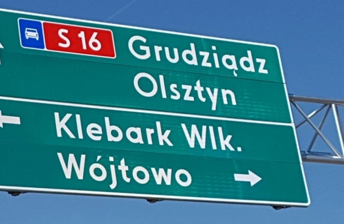 Drogowcy zapowiadają niewielkie utrudnienia na drodze nr 16 między Olsztynem a Wójtowem.