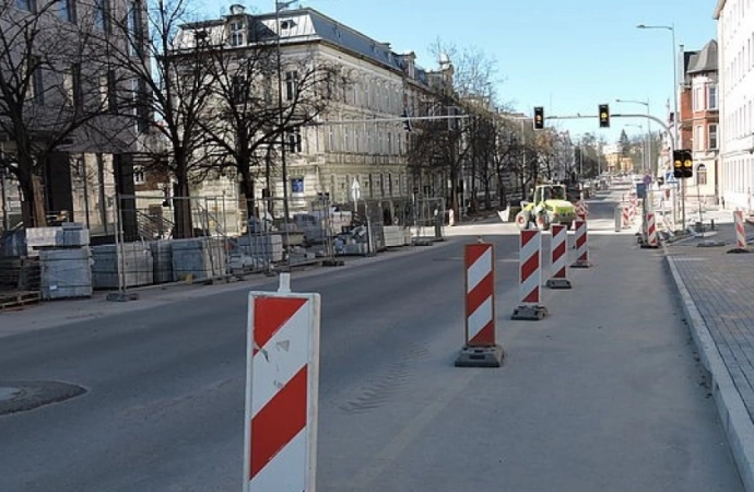 W tym tygodniu należy spodziewać się dużych utrudnień na remontowanej ulicy Partyzantów w Olsztynie.