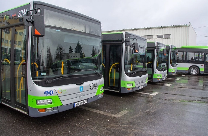 Olsztyńskie MPK wzbogaciło się o 13 autobusów.
