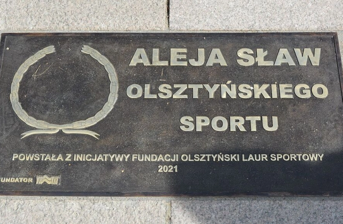 Będą kolejne tablice w Alei Sław Olsztyńskiego Sportu.