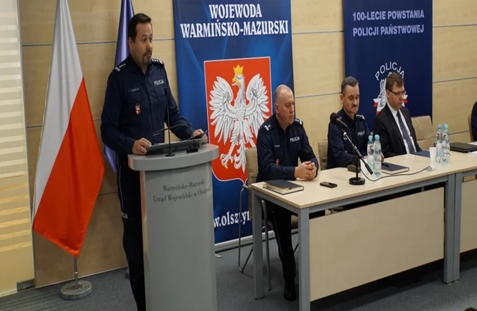 Warmińsko-mazurska policja podsumowała rok 2018.