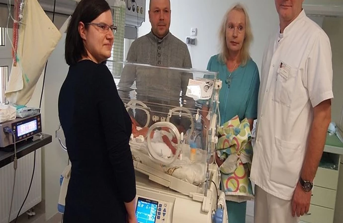 Lekarzom ze Szpitala Wojewódzkiego w Olsztynie udało się wstrzymać poród. Dzięki nim na świat mogła przyjść mała Patrycja.