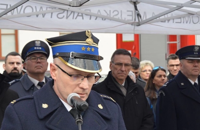 Wieloletni komendant olsztyńskiej Straży Pożarnej st. bryg. Andrzej Górzyński zakończył służbę.