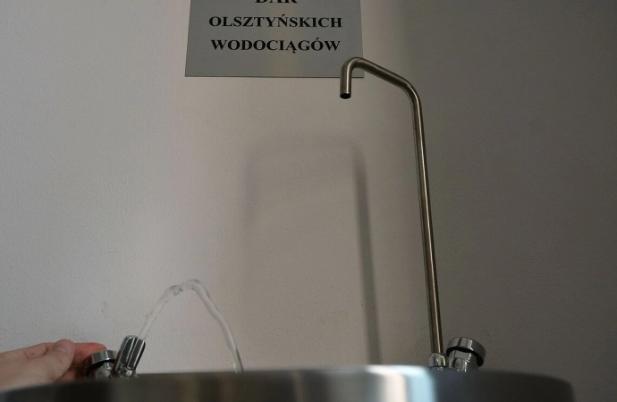 Olsztyński magistrat uruchomił kolejne miejsca, w których można napić się wody.