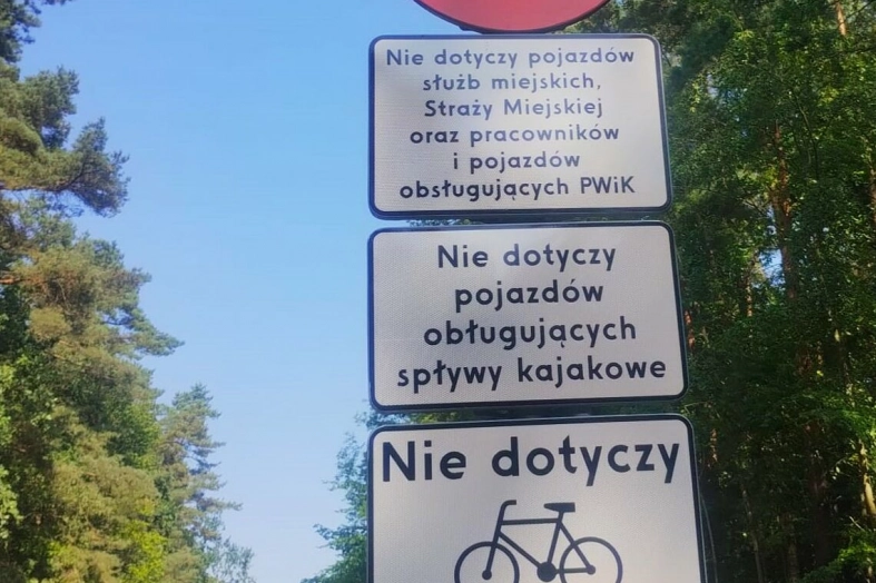 Leśna nie dla samochodów